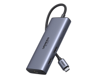 UGREEN Hub USB-C 10w1 CM639 2x HDMI 2x USB RJ45 SD/TF PD 100W - 1488884 - zdjęcie 2